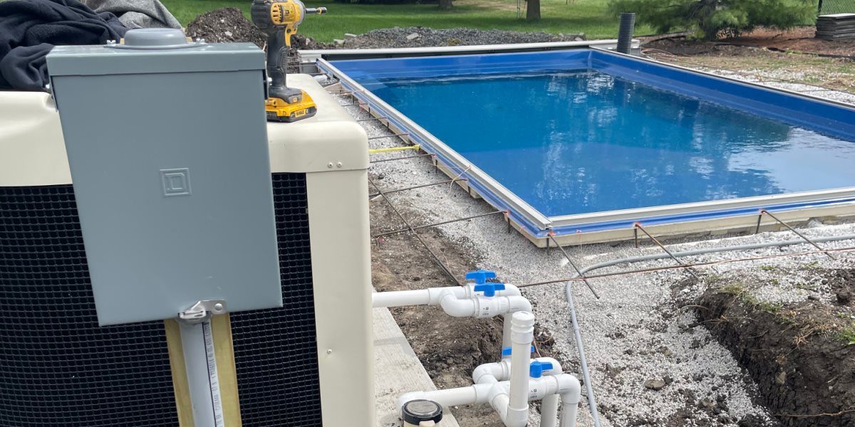 Swimming-pool electrical project served by Cruiser Electric
