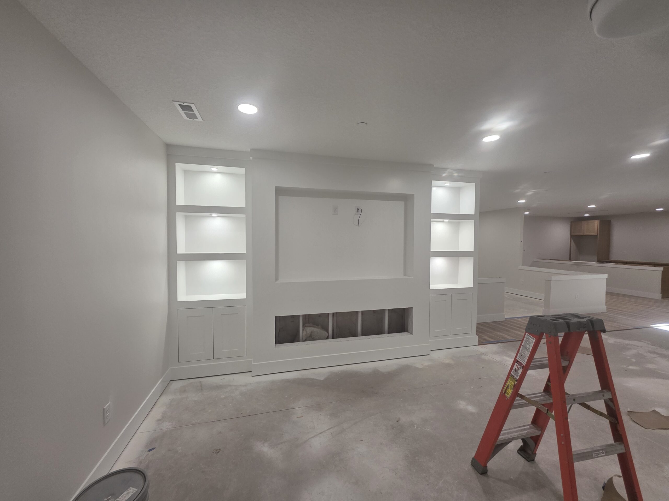 Residential remodel wiring and recessed lighting by Cruiser Electric